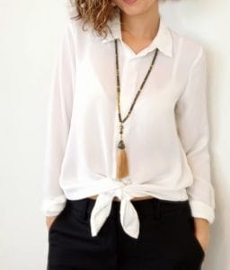 μακρύ κολιέ