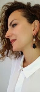 Σκουλαρίκια μαύρα