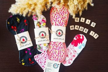 υφασμάτινες σερβιέτες από elismadeit