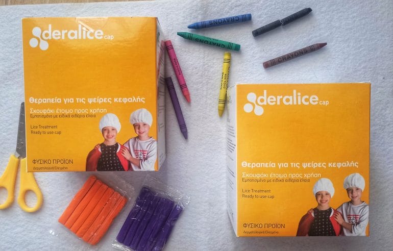 deralice cap για τις ψείρες