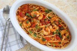 γαριδομακαρονάδα εύκολη και γρήγορη